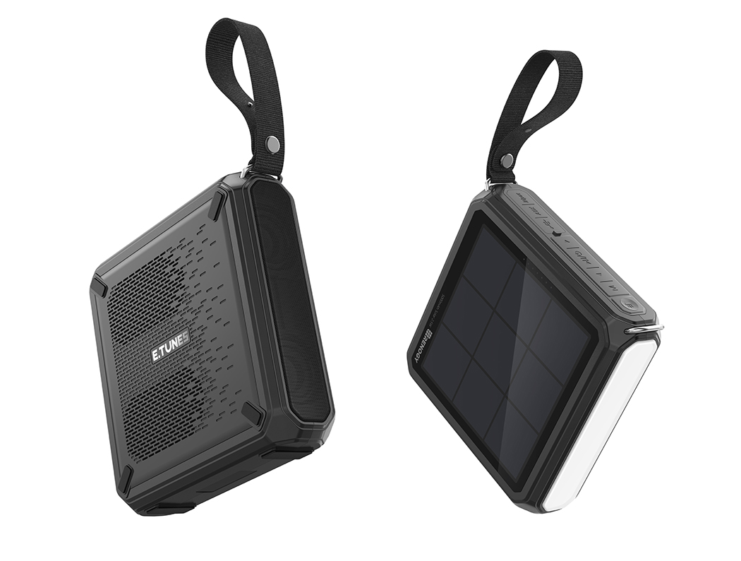 outdoors，music，charge，loudspeaker box，Speaker design，industrial design，Five stone design，